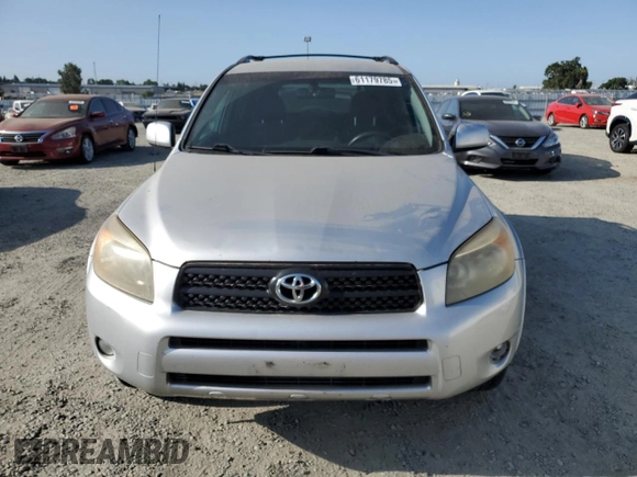 2006 Toyota RAV4 Sport with VIN JTMZD32V465008698, listed as a Copart auction lot 61179785 with 212,690 mi miles and Clean title. Bid and sale history available at DreamBid. Image 5.