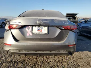 2024 Nissan Sentra SV with VIN 3N1AB8CV8RY218990, listed as a Copart auction lot 42206595 with 25,391 mi miles and Salvage Title. Bid and sale history available at DreamBid. Image 6.