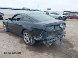 2014 Ford Mustang V6 with VIN 1ZVBP8AM8E5311624, listed as a IAAI auction lot 40100303 with 119,598 mi miles. Bid and sale history available at carsss.com. Image 3.