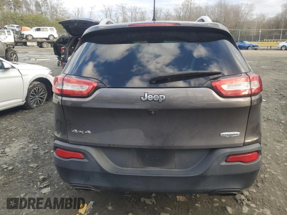 2018 Jeep Cherokee Latitude Plus with VIN 1C4PJMLXXJD547637, listed as a Copart auction lot 86063784 with Not provided miles and Salvage title. Bid and sale history available at DreamBid. Image 6.