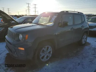 2022 Jeep Renegade Limited z VIN ZACNJDD14NPN66819, wystawiony jako Copart lot #88131975 z przebiegiem 25 028 mil mil oraz Szkoda całkowita • Salvage title. Historia ofert i sprzedaży dostępna na DreamBid. Obrazek 1.