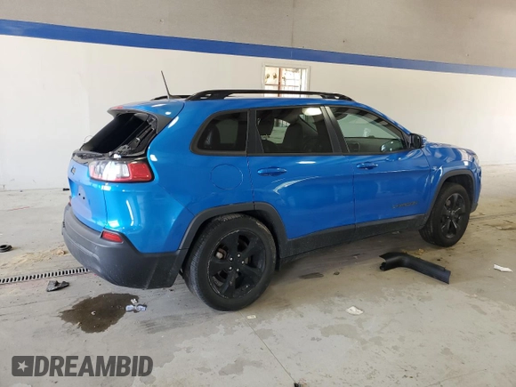 2021 Jeep Cherokee Altitude with VIN 1C4PJLLB4MD168720, listed as a Copart auction lot 56335795 with 48,934 mi miles and Salvage title. Bid and sale history available at DreamBid. Image 3.