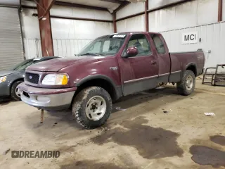 1997 Ford F-150 XL with VIN 1FTDX18W1VNC05543, listed as a Copart auction lot 46687475 with 283,066 mi miles and Clean Title. Bid and sale history available at carsss.com. Image 1.