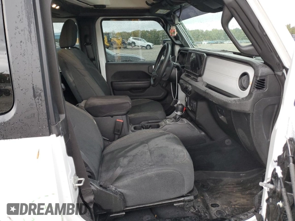 2024 Jeep Wrangler Sport S z VIN 1C4PJXAN7RW134755, wystawiony jako Copart lot #79609434 z przebiegiem 3 640 mil mil oraz Szkoda całkowita • Salvage title. Historia ofert i sprzedaży dostępna na DreamBid. Obrazek 10.