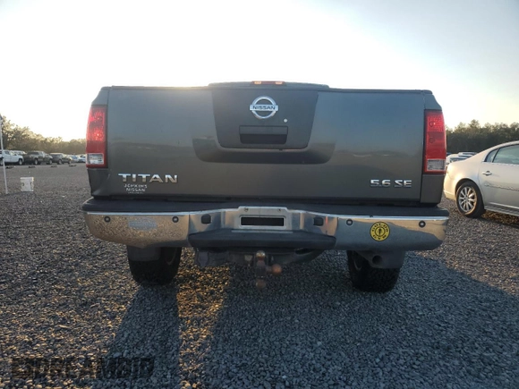 2008 Nissan Titan SE with VIN 1N6BA06FX8N305177, listed as a Copart auction lot 76260204 with 239,235 mi miles and Salvage Title. Bid and sale history available at DreamBid. Image 6.