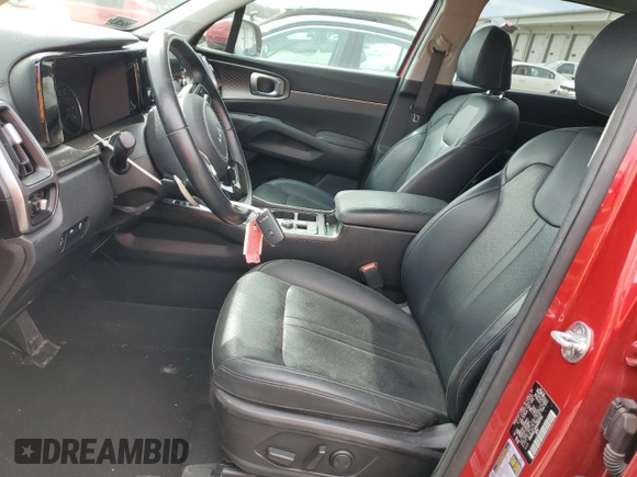 2022 Kia Sorento S with VIN KNDRG4LG5N5089769, listed as a Copart auction lot 47763585 with 83,632 mi miles and Salvage title. Bid and sale history available at DreamBid. Image 7.