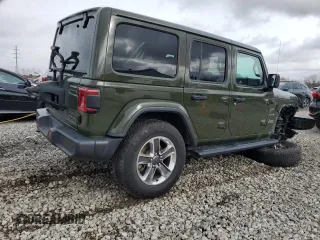 2021 Jeep Wrangler Unlimited Sahara High Altitude z VIN 1C4HJXEG3MW541397, wystawiony jako Copart lot #80727144 z przebiegiem 54 451 mil mil oraz Szkoda całkowita • Salvage title. Historia ofert i sprzedaży dostępna na DreamBid. Obrazek 3.