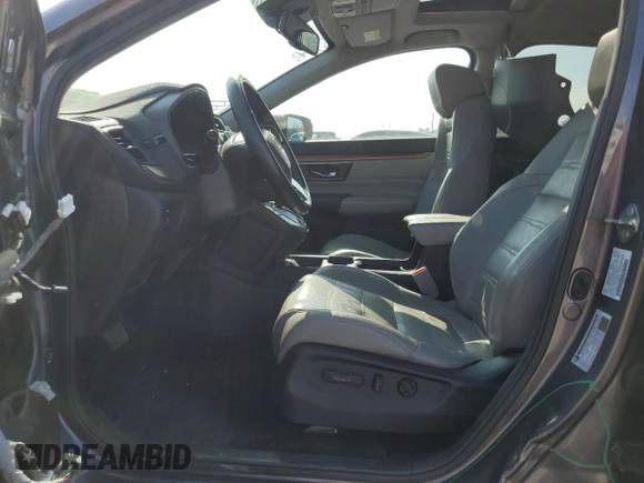 2017 Honda CR-V EX-L with VIN 7FARW1H84HE000445, listed as a Copart auction lot 52478965 with 155,412 mi miles and Salvage Title. Bid and sale history available at carsss.com. Image 7.
