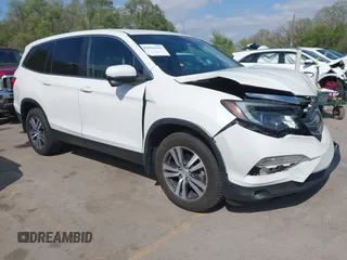2018 Honda Pilot EX-L with VIN 5FNYF6H57JB045332, listed as a IAAI auction lot 42064344 with 140,129 mi miles and . Bid and sale history available at DreamBid. Image 1.