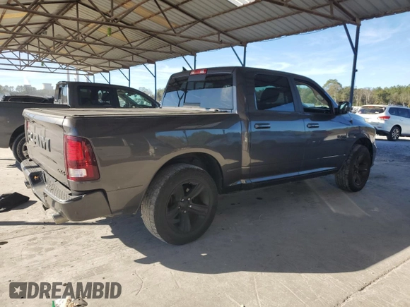 2018 Ram 1500 Night with VIN 1C6RR7MT0JS240821, listed as a Copart auction lot 80089194 with 107,261 mi miles and Salvage Title. Bid and sale history available at carsss.com. Image 3.