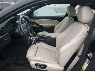 2017 BMW 4 Series 430i with VIN WBA4R7C55HK895635, listed as a Copart auction lot 82909364 with 73,788 mi miles and Salvage Title. Bid and sale history available at DreamBid. Image 7.