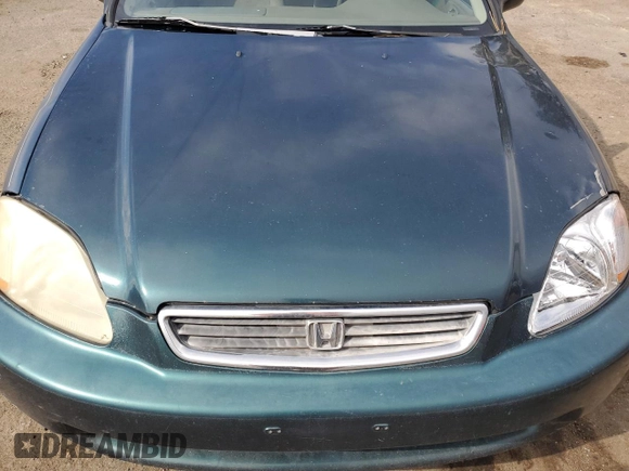 1998 Honda Civic LX with VIN 1HGEJ6673WL011044, listed as a Copart auction lot 69287544 with 172,822 mi miles and Salvage Title. Bid and sale history available at carsss.com. Image 12.