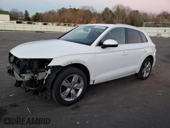 2018 Audi Q5 Premium Plus with VIN WA1BNAFY7J2173771, listed as a Copart auction lot 68960032 with 23,280 mi miles. Bid and sale history available at carsss.com. Image 1.