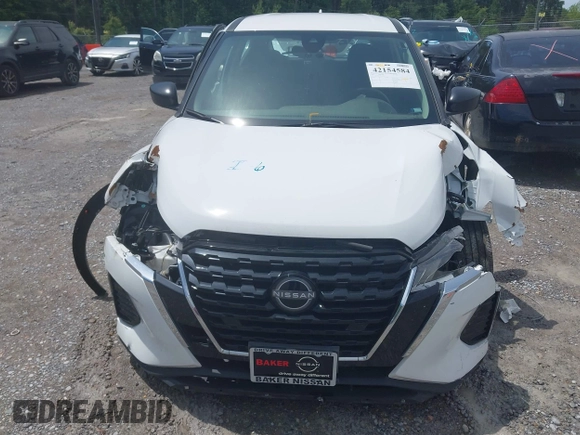 2023 Nissan Kicks S with VIN 3N1CP5BV9PL542017, listed as a IAAI auction lot 42154584 with 22,048 mi miles and . Bid and sale history available at carsss.com. Image 6.