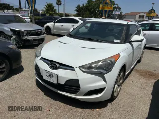 2012 Hyundai Veloster w/Black Int with VIN KMHTC6AD1CU020923, listed as a Copart auction lot 62790155 with 145,974 mi miles and Clean title. Bid and sale history available at DreamBid. Image 2.