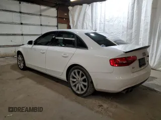 2013 Audi A4 Premium Plus with VIN WAUFFAFL8DN038341, listed as a Copart auction lot 43760185 with 143,668 mi miles and Salvage Title. Bid and sale history available at carsss.com. Image 2.