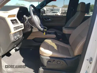 2023 Chevrolet Tahoe Premier with VIN 1GNSCSKD6PR119132, listed as a Copart auction lot 74594664 with 27,716 mi miles and Salvage title. Bid and sale history available at DreamBid. Image 7.