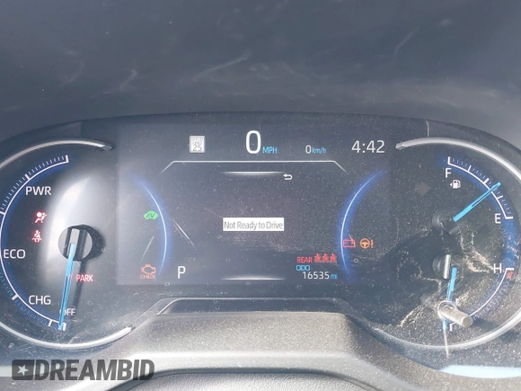 2023 Toyota RAV4 Hybrid LE with VIN 4T3MWRFV1PU085508, listed as a IAAI auction lot 40348139 with 16,535 mi miles. Bid and sale history available at carsss.com. Image 7.