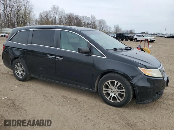 2011 Honda Odyssey EX with VIN 5FNRL5H45BB033535, listed as a Copart auction lot 54367835 with 227,379 mi miles and Clean Title. Bid and sale history available at carsss.com. Image 4.