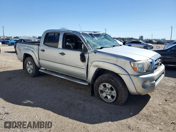 2008 Toyota Tacoma PreRunner with VIN 3TMJU62N08M070563, listed as a Copart auction lot 47700025 with 243,367 mi miles and Salvage Title. Bid and sale history available at carsss.com. Image 4.