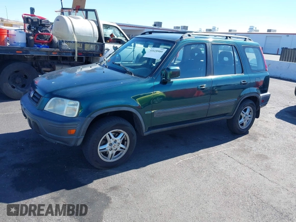 2001 Honda CR-V EX with VIN JHLRD17641S001866, listed as a IAAI auction lot 41620989 with 240,853 mi miles. Bid and sale history available at carsss.com. Image 2.