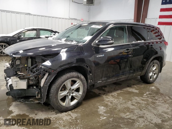 2019 Toyota Highlander Hybrid Limited with VIN 5TDDGRFH7KS053812, listed as a Copart auction lot 51687295 with 77,700 mi miles and Salvage title. Bid and sale history available at DreamBid. Image 1.