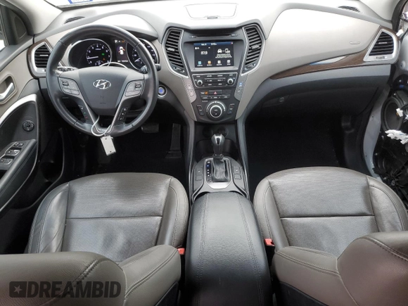 2017 Hyundai Santa Fe Sport 2.0T with VIN 5XYZU4LA8HG467065, listed as a Copart auction lot 45400075 with 119,113 mi miles and Salvage Title. Bid and sale history available at carsss.com. Image 8.