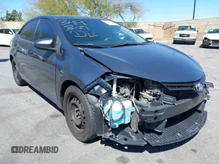 2016 Toyota Corolla L z VIN 5YFBURHE3GP483162, wystawiony jako IAAI lot #41577543 z przebiegiem 117 200 mil mil oraz . Historia ofert i sprzedaży dostępna na DreamBid. Obrazek 1.