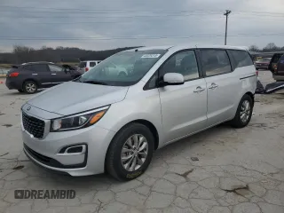 2021 Kia Sedona EX with VIN KNDMB5C1XM6667612, listed as a Copart auction lot 44791325 with 51,120 mi miles and Salvage Title. Bid and sale history available at carsss.com. Image 1.