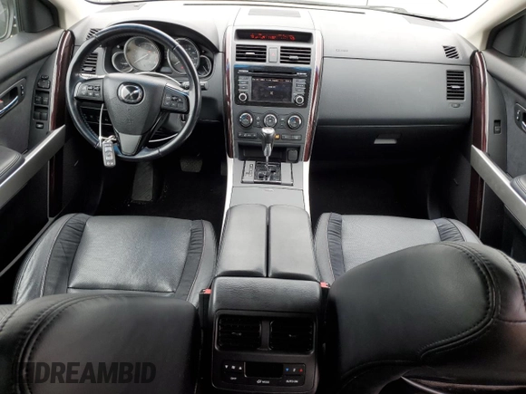 2014 Mazda CX-9 Grand Touring with VIN JM3TB3DV3E0434202, listed as a Copart auction lot 50893785 with 93,757 mi miles and Salvage Title. Bid and sale history available at DreamBid. Image 8.