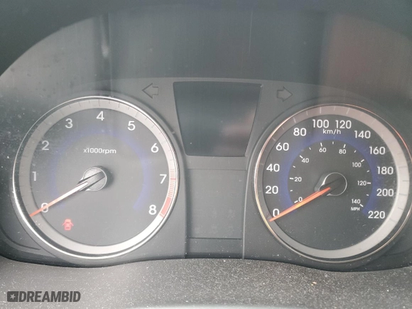 2013 Hyundai Accent GL with VIN KMHCT5AE4DU059431, listed as a Copart auction lot 43833235 with 1 mi miles and Salvage Title. Bid and sale history available at carsss.com. Image 9.