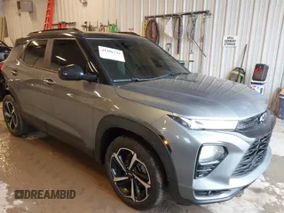 2022 Chevrolet TrailBlazer RS with VIN KL79MTSLXNB019250, listed as a IAAI auction lot 41486743 with 30,182 mi miles. Bid and sale history available at carsss.com. Image 1.