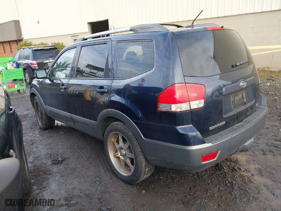 2009 Kia Borrego LX with VIN KNDJJ741495029028, listed as a IAAI auction lot 41627063 with 131,243 mi miles. Bid and sale history available at carsss.com. Image 3.