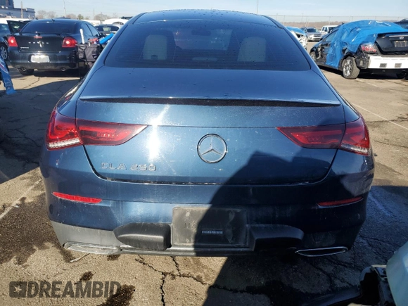 2020 Mercedes-Benz CLA 250 z VIN WDD5J4GB3LN061325, wystawiony jako Copart lot #47204775 z przebiegiem 58 679 mil mil oraz Szkoda całkowita • Salvage title. Historia ofert i sprzedaży dostępna na DreamBid. Obrazek 6.