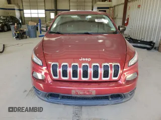 2016 Jeep Cherokee Sport with VIN 1C4PJLAB0GW216953, listed as a Copart auction lot 49031635 with 110,840 mi miles and Clean Title. Bid and sale history available at carsss.com. Image 5.