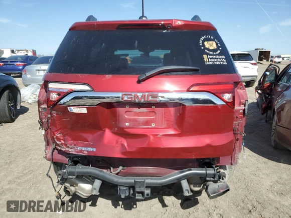2019 GMC Acadia Denali with VIN 1GKKNPLS7KZ154756, listed as a Copart auction lot 47887225 with 81,151 mi miles and Salvage Title. Bid and sale history available at carsss.com. Image 6.