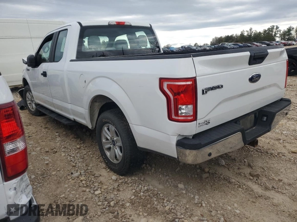 2017 Ford F-150 XL with VIN 1FTEX1CFXHFA67219, listed as a Copart auction lot 48943805 with 146,240 mi miles and Salvage Title. Bid and sale history available at carsss.com. Image 2.