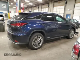 2022 Lexus RX with VIN 2T2JGMDA4NC081703, listed as a Copart auction lot 68204632 with 7,944 mi miles. Bid and sale history available at carsss.com. Image 3.