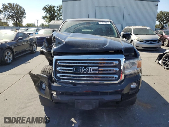 2018 GMC Canyon 2WD Elevation with VIN 1GTH5CEN9J1209338, listed as a Copart auction lot 72629044 with 115,221 mi miles and Salvage Title. Bid and sale history available at carsss.com. Image 5.