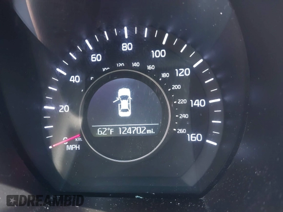 2014 Kia Optima LX with VIN 5XXGM4A76EG346193, listed as a IAAI auction lot 42176760 with 124,702 mi miles and . Bid and sale history available at DreamBid. Image 7.