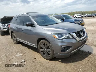 2017 Nissan Pathfinder S with VIN 5N1DR2MM7HC909567, listed as a Copart auction lot 52979015 with 138,799 mi miles and Clean Title. Bid and sale history available at carsss.com. Image 4.