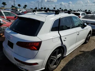 2018 Audi SQ5 Premium Plus with VIN WA1A4AFY3J2223449, listed as a Copart auction lot 74934134 with Not Provided miles and Salvage Title. Bid and sale history available at DreamBid. Image 3.