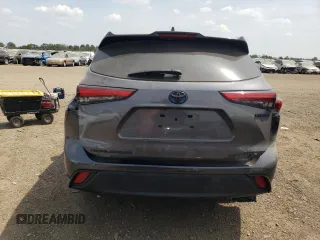 2021 Toyota Highlander Hybrid LE with VIN 5TDBBRCH2MS514881, listed as a Copart auction lot 66672734 with 56,155 mi miles and Salvage title. Bid and sale history available at DreamBid. Image 6.