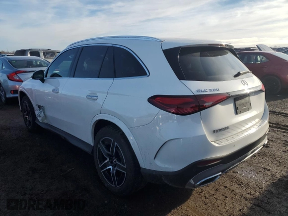 2024 Mercedes-Benz GLC with VIN W1NKM4GB7RF064213, listed as a Copart auction lot 86796604 with 5,119 mi miles and Salvage Title. Bid and sale history available at carsss.com. Image 2.