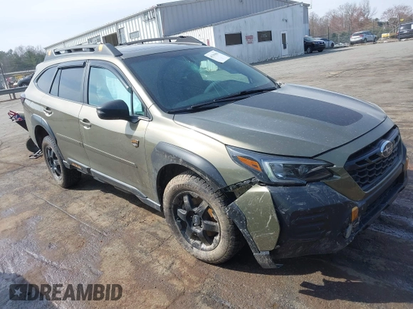 2022 Subaru Outback Wilderness with VIN 4S4BTGUD7N3127495, listed as a IAAI auction lot 41791901 with 105,588 mi miles and . Bid and sale history available at DreamBid. Image 1.