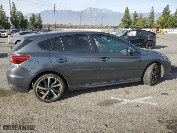 2022 Subaru Impreza Sport with VIN 4S3GTAM63N3712227, listed as a Copart auction lot 86365094 with 82,639 mi miles and Salvage Title. Bid and sale history available at carsss.com. Image 3.