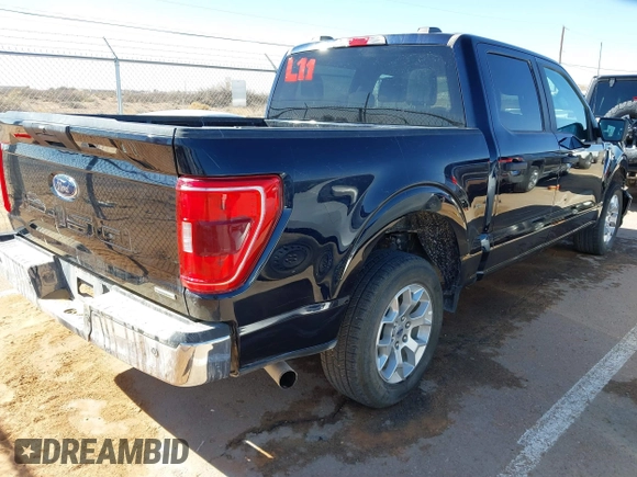 2023 Ford F-150 XL with VIN 1FTEW1C81PKE14835, listed as a IAAI auction lot 41502717 with 47,969 mi miles and . Bid and sale history available at DreamBid. Image 4.