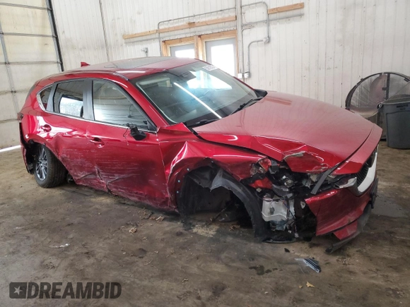 2021 Mazda CX-5 Touring with VIN JM3KFBCM0M0414667, listed as a Copart auction lot 50618535 with 29,109 mi miles and Salvage Title. Bid and sale history available at carsss.com. Image 4.