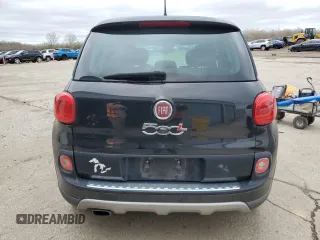 2016 FIAT 500L Trekking with VIN ZFBCFADHXGZ037485, listed as a Copart auction lot 54083385 with 95,678 mi miles and Clean Title. Bid and sale history available at carsss.com. Image 6.