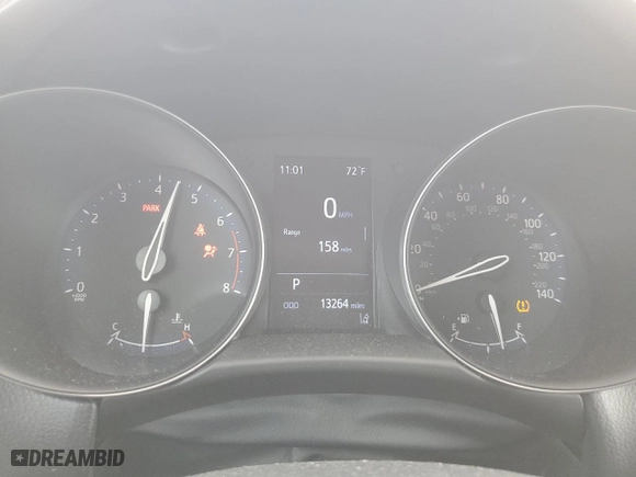 2021 Toyota C-HR LE with VIN NMTKHMBX9MR131383, listed as a Copart auction lot 50441295 with 13,264 mi miles and Salvage Title. Bid and sale history available at carsss.com. Image 9.
